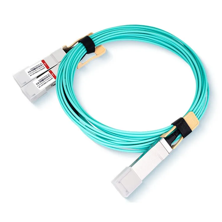 Přerušovací kabel QSFP56 200G na 2X100G AOC